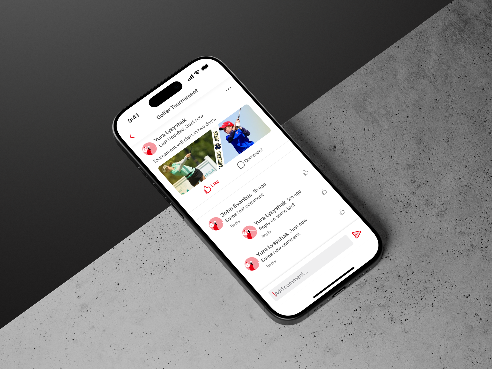 Golfer — Where Golf Tournaments Come Together screenshot 4