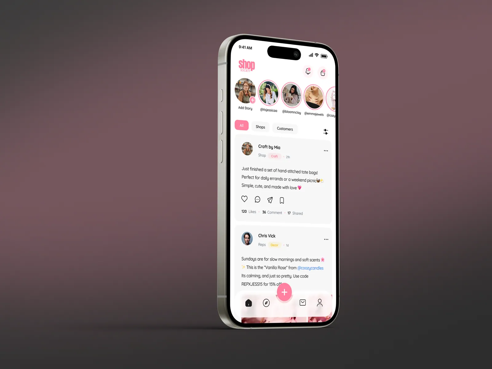 Shop Society — Where Social Meets Commerce screenshot 5